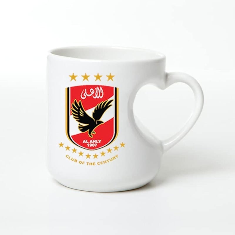 كوب الأهلي بمقبض على شكل قلب Cr-996